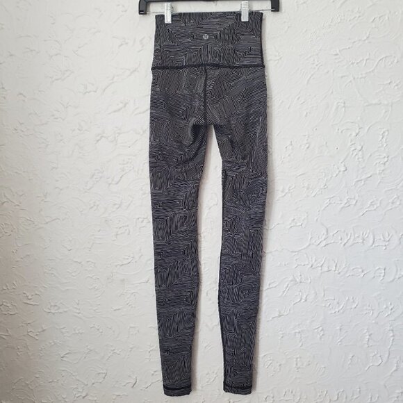 Lululemon High Rise Wunder Under MazeJacquard Pant - Picture 6 of 8